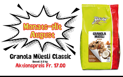 Neu: Fabrikladen Monats-Hit