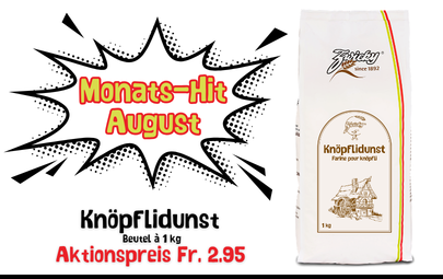 Neu: Fabrikladen Monats-Hit