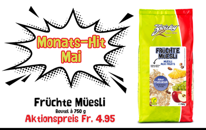 Neu: Fabrikladen Monats-Hit