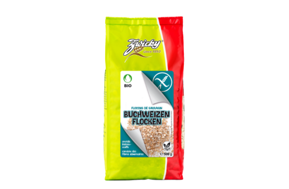 Neu: Bio Buchweizenflocken glutenfrei