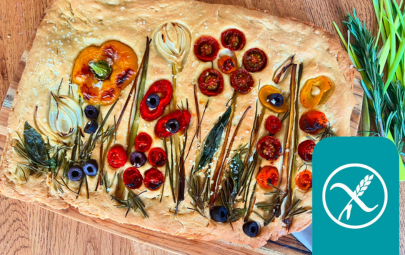Glutenfreie Focaccia