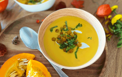 Kürbissuppe